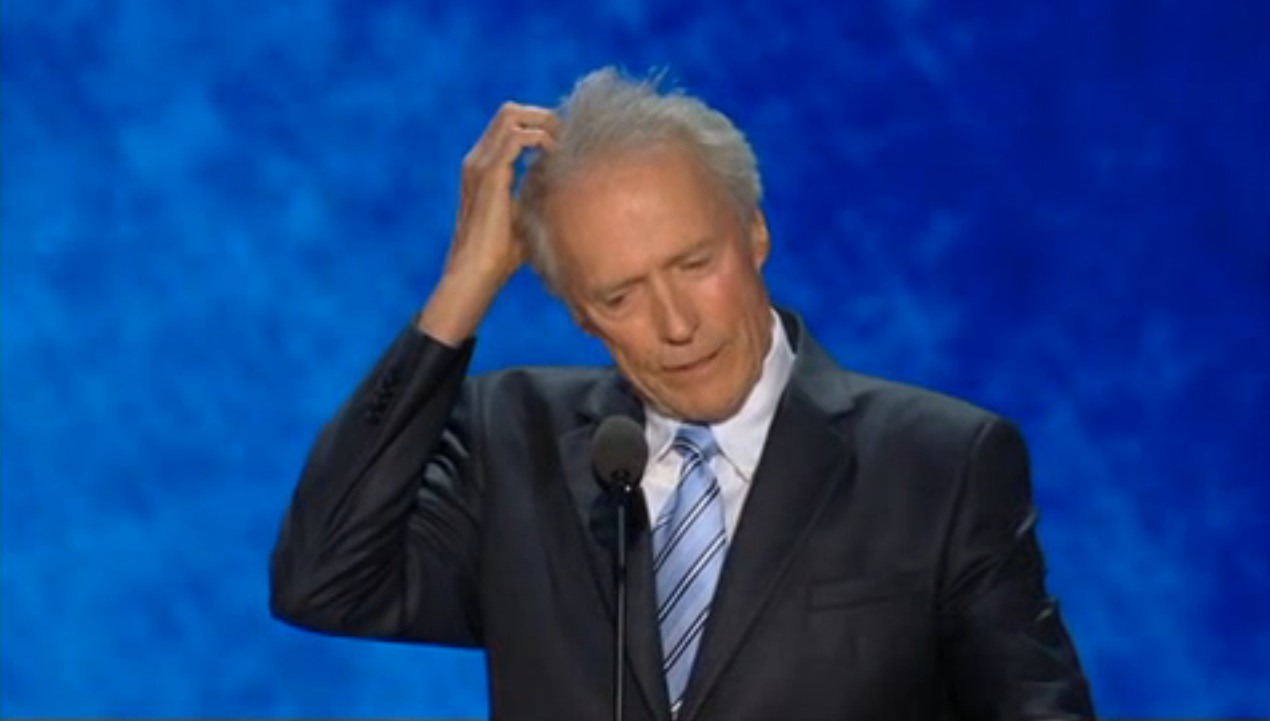 Barack Obama, Clint Eastwood, mem, Mitt Romney